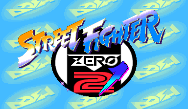 Street Fighter Zero 2 Dash (Japan) title screen