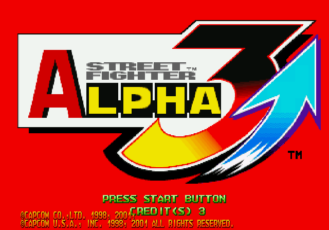 Street Fighter Alpha 3 Upper screenshot